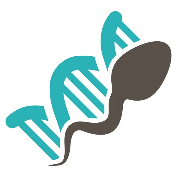 Spermie replikace ikona — Stockový vektor