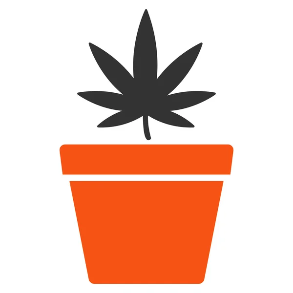 Icono de marihuana — Vector de stock