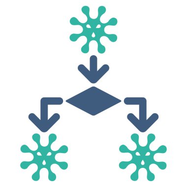 Virüs üreme simgesi