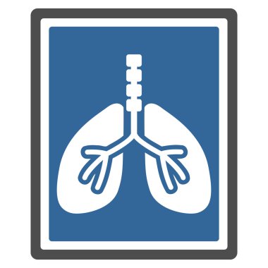 Akciğer röntgeni fotoğraf simge