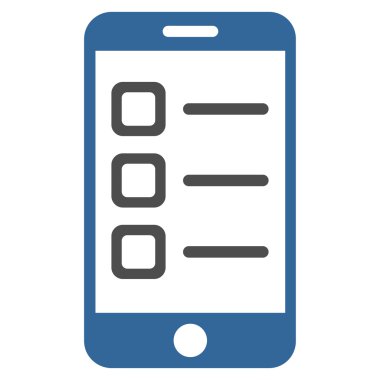 Mobil listesi simgesini