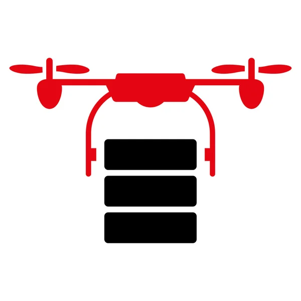 Icono de Drone de carga — Vector de stock