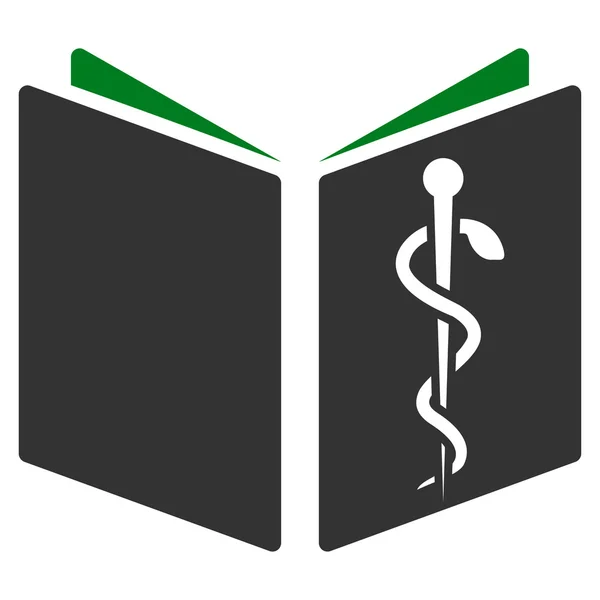Drug Handbook Icon — Stock Vector