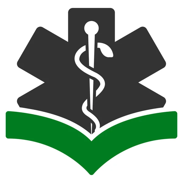 Medicinsk kunskap ikonen — Stock vektor