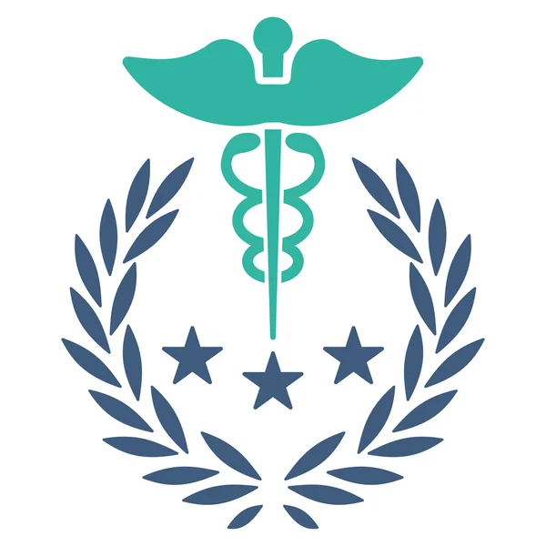 Caduceus Logo ikona — Stockový vektor