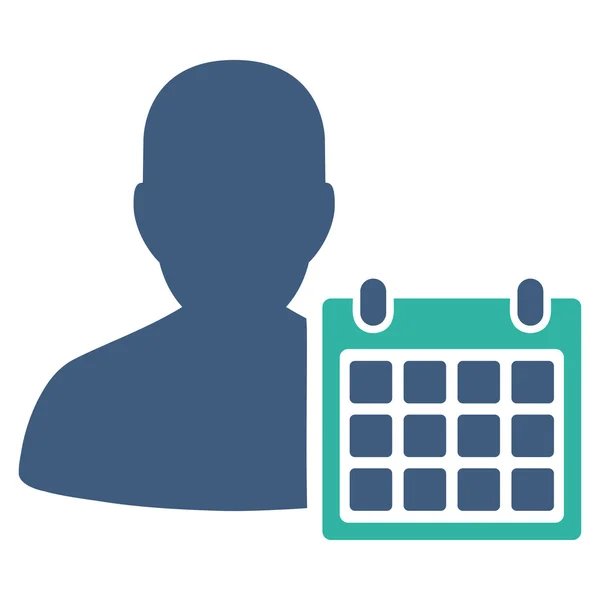 Patient Calendar Icon — Stock Vector