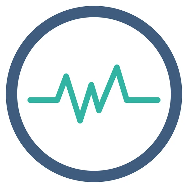 Pulse Monitoring Icon — Stock Vector