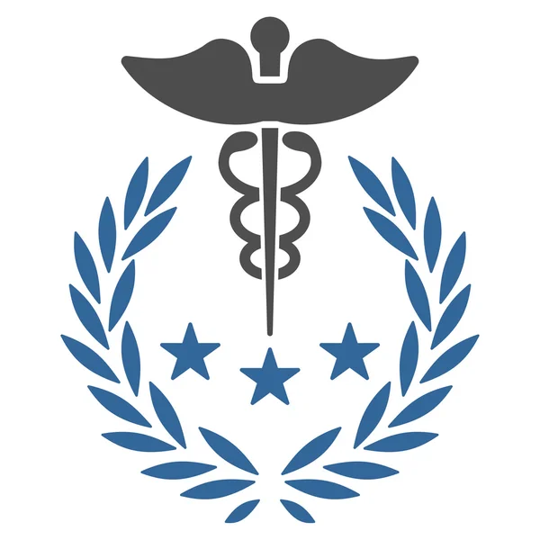 Caduceus Logo-Symbol — Stockvektor