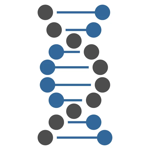 Ikon Spiral Dna - Stok Vektor