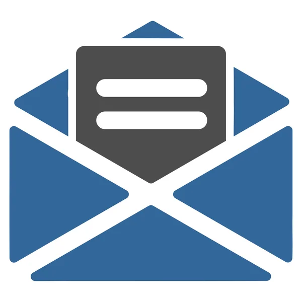 Ícone de correio aberto — Vetor de Stock