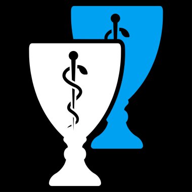 Tıbbi bardak simgesi