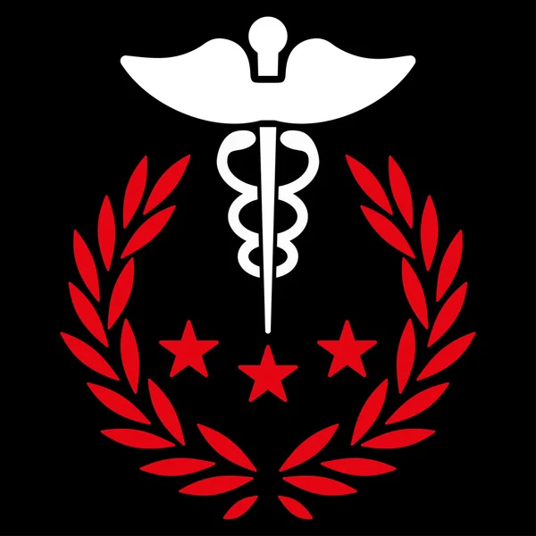 Caduceus Logo-Symbol — Stockvektor