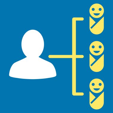 Çocuk bağlantıları simgesi