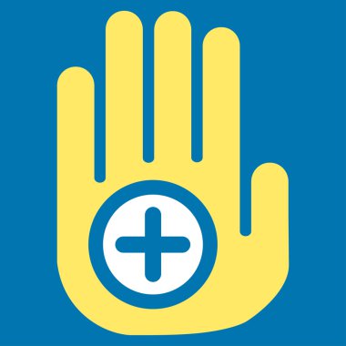 El tıbbi işareti simgesi