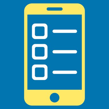 Mobil listesi simgesini