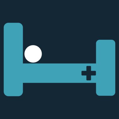 hastane yatak simgesi