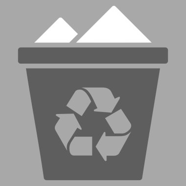 Tam geri dönüşüm kutusu simgesi