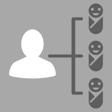 Çocuk bağlantıları simgesi