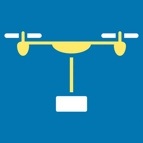 Icono de envío de drones — Vector de stock