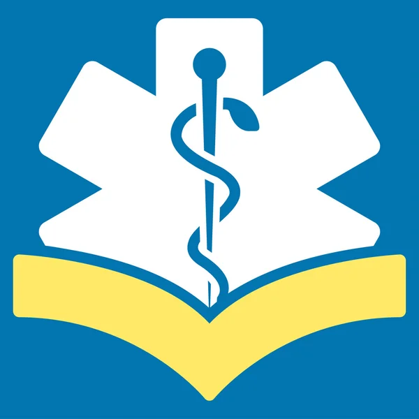 Icono de conocimiento médico — Archivo Imágenes Vectoriales
