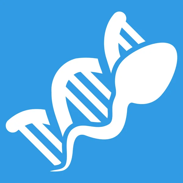 Ícone de replicação de esperma —  Vetores de Stock