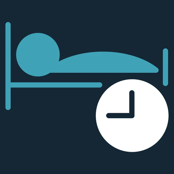 Ikon Waktu Tidur - Stok Vektor