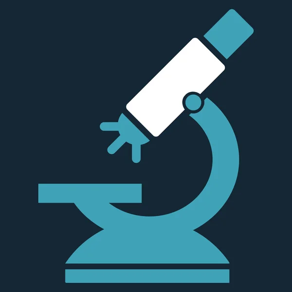 Icono del microscopio de laboratorios — Archivo Imágenes Vectoriales