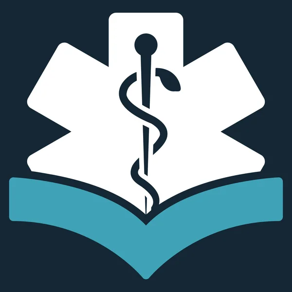 Medicinsk kunskap ikonen — Stock vektor