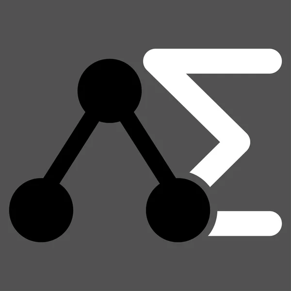 Chemické analýzy ikona — Stockový vektor