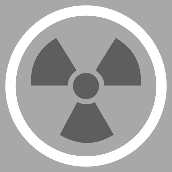 Icono de peligro de radiación — Archivo Imágenes Vectoriales