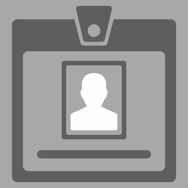 Icona badge persona — Vettoriale Stock