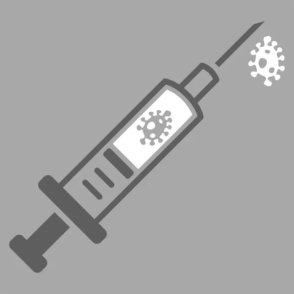 Icône d'injection d'infection — Image vectorielle