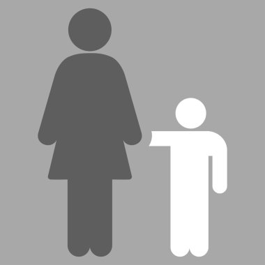 Anne ile oğlu simgesi