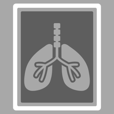 Akciğer röntgeni fotoğraf simge