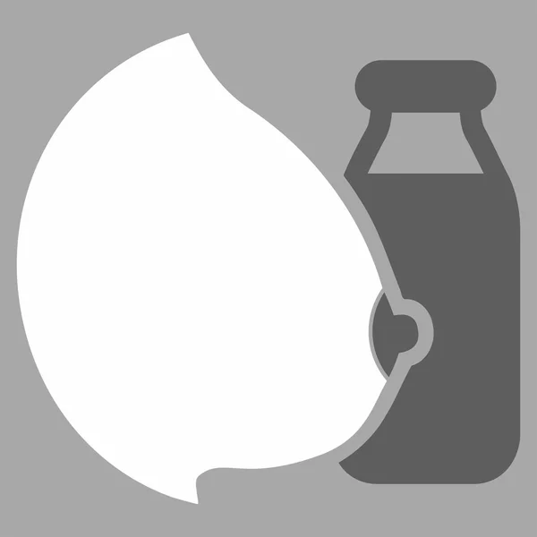 Muttermilch-Ikone — Stockvektor