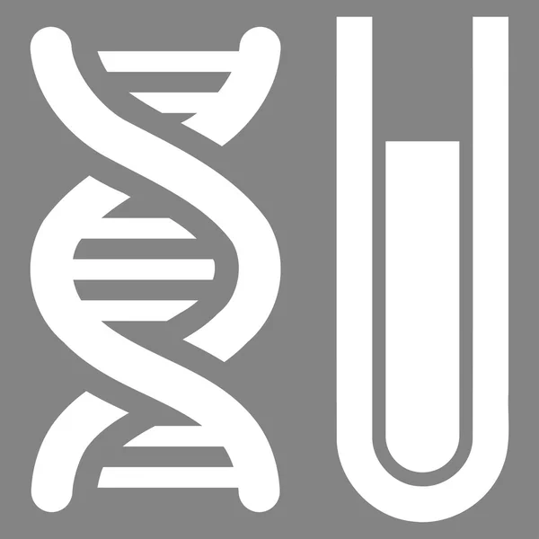 유전자 분석 아이콘 — 스톡 벡터
