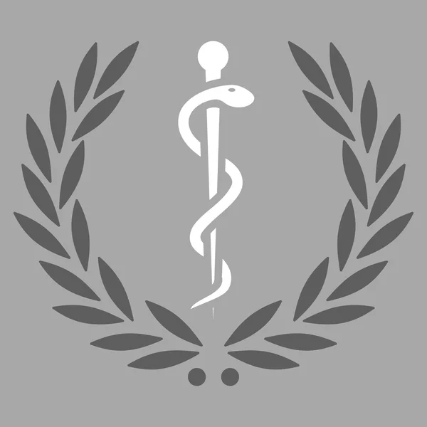 Icono de emblema de cuidado de la salud — Archivo Imágenes Vectoriales