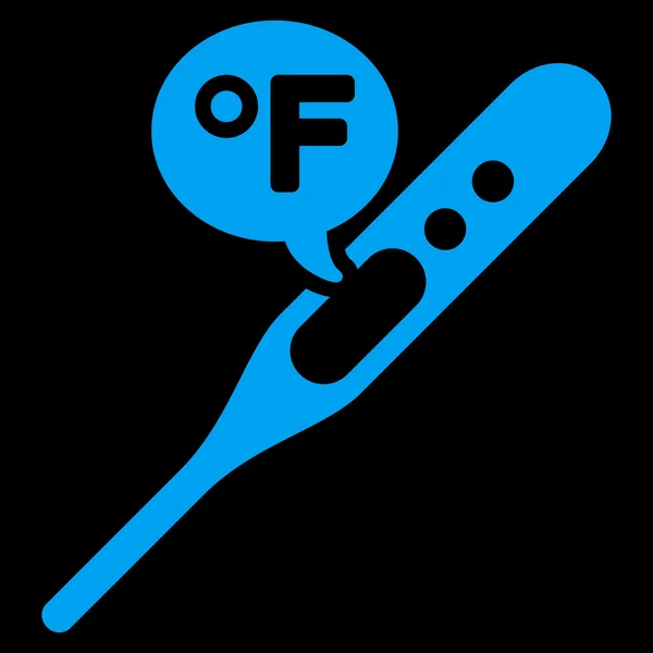 Fahrenheit temperatuur pictogram — Stockvector