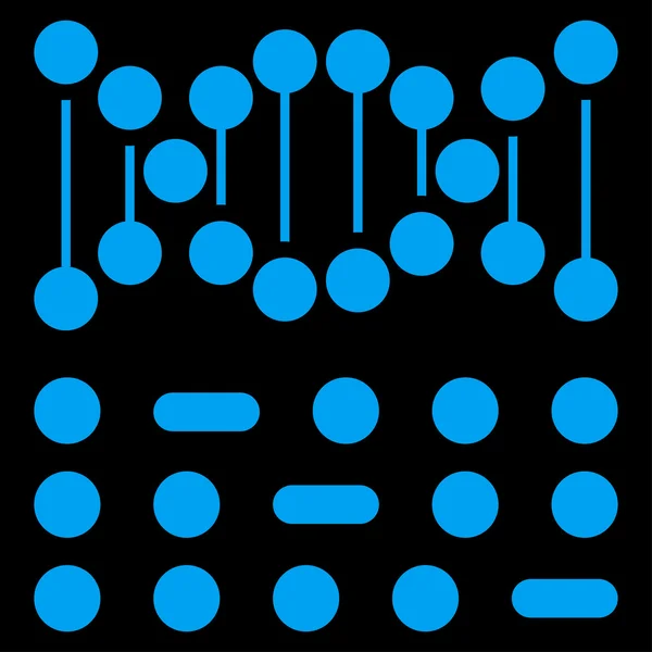 Genetische Code pictogram — Stockvector