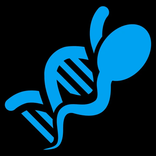 Икона генома спермы — стоковый вектор