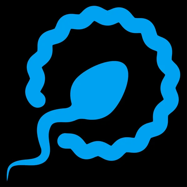 Sperm Penetration Icon — Stock Vector