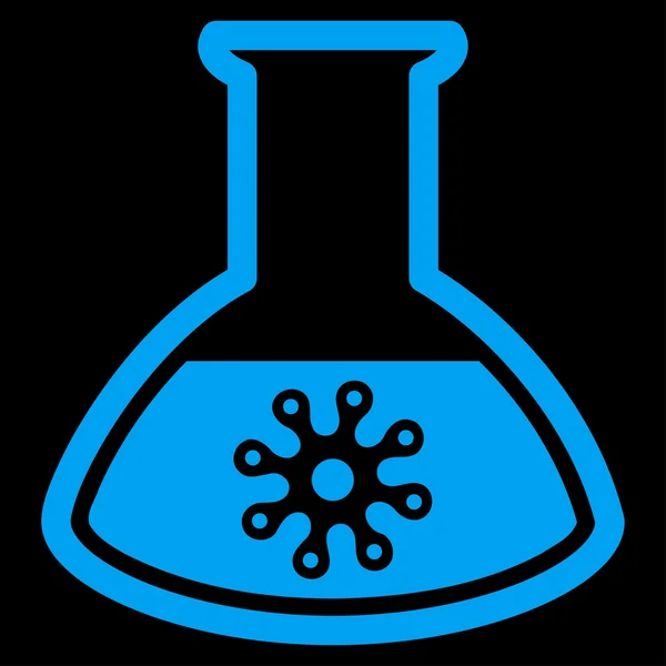 Virus analyse pictogram — Stockvector