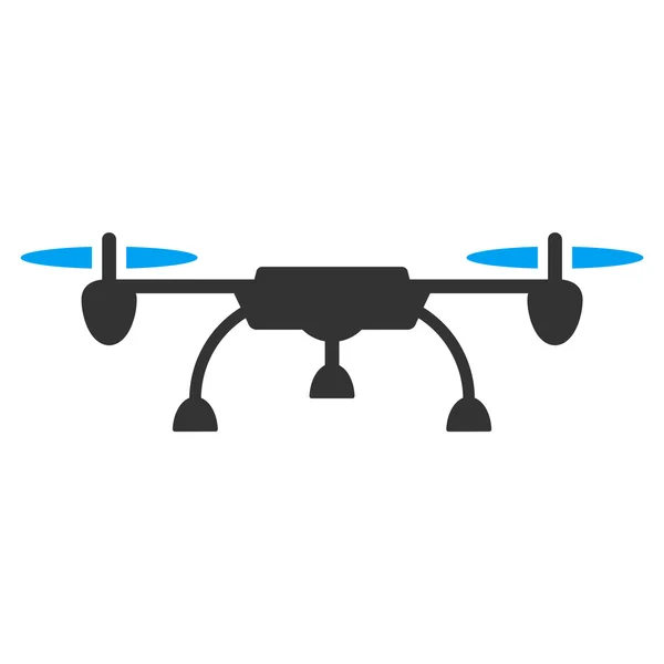 Drone Icono plano — Vector de stock