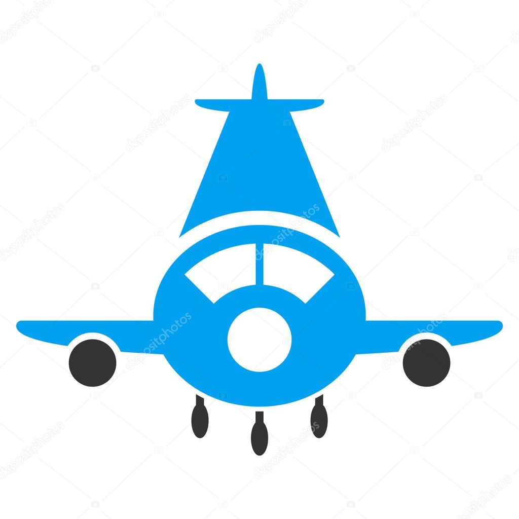 Cargo Plane Flat Icon