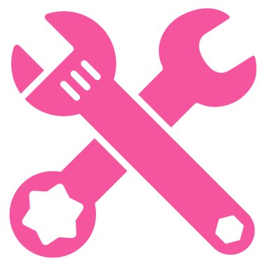 Düz İngiliz anahtarı simgesini