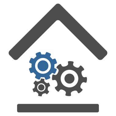 Atölye düz simgesi