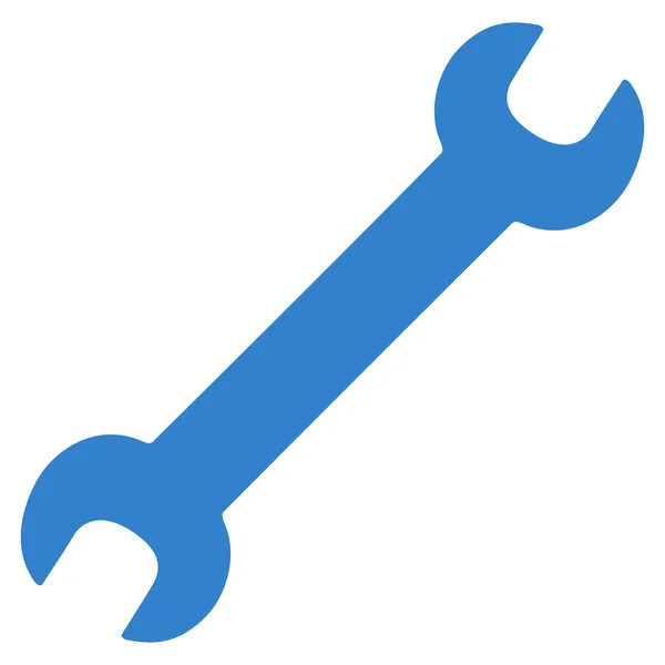 Llave Icono plano — Vector de stock