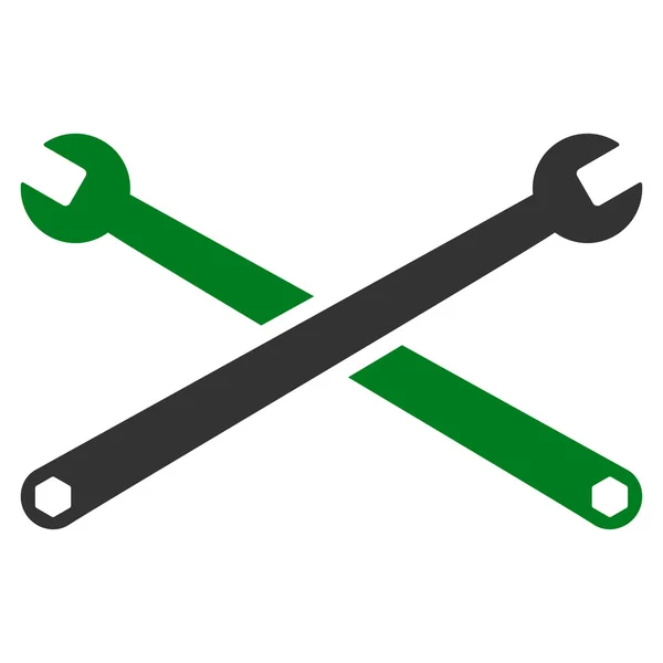 Klíče ploché ikony — Stockový vektor