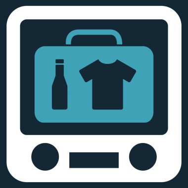 Xray Ekran Düz Simgesi