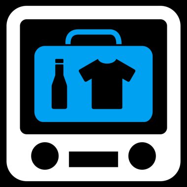 Xray Ekran Düz Simgesi